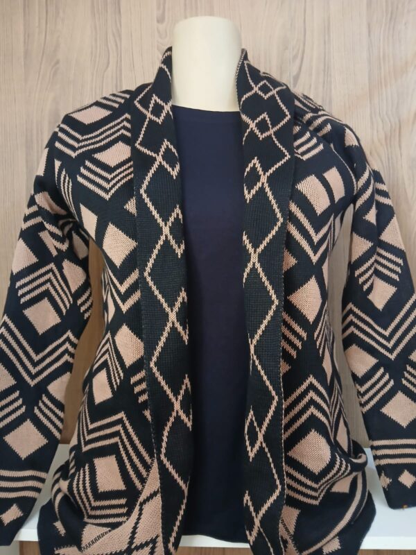 CARDIGAN LINHA ESTAMPADO - PLUS SIZE