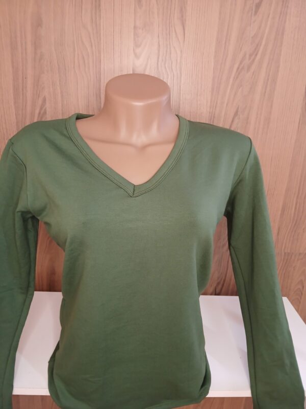 BLUSA  DE MOLETINHO MANGA LONGA
