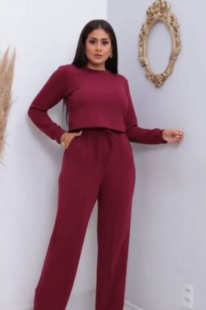 CONJUNTO DE MOLETINHO MANGA LONGA CONFY