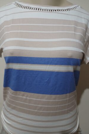 BLUSA DECOTE CANOA ELASTICO NA LATERAL