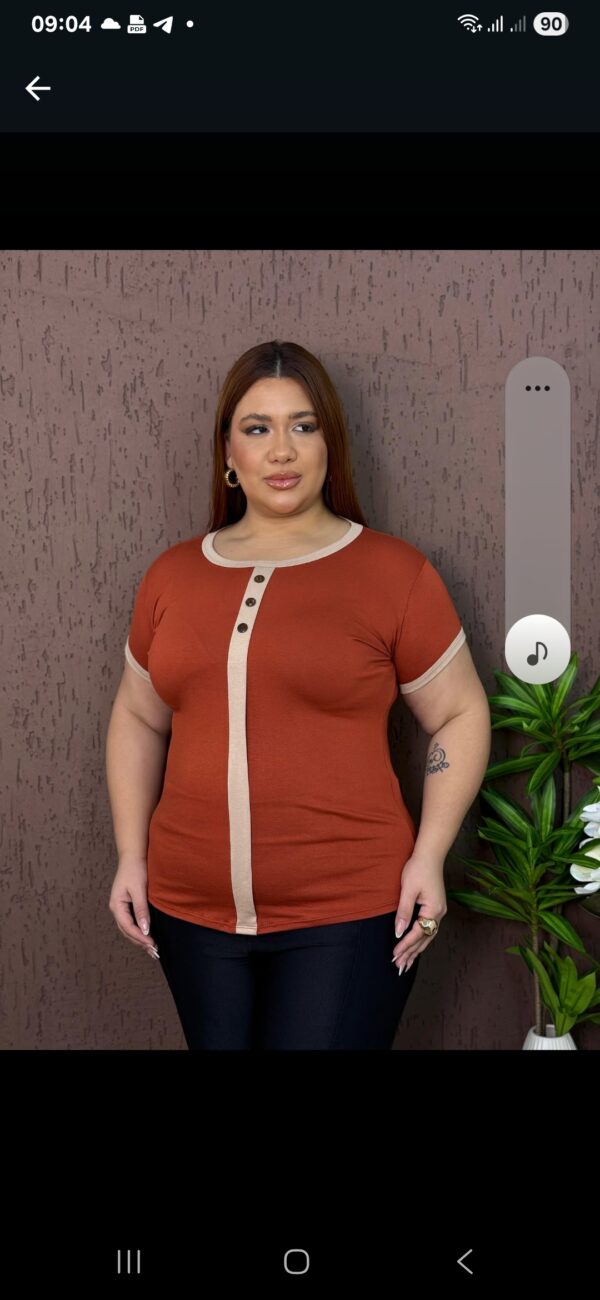 BLUSA COM FAIXA