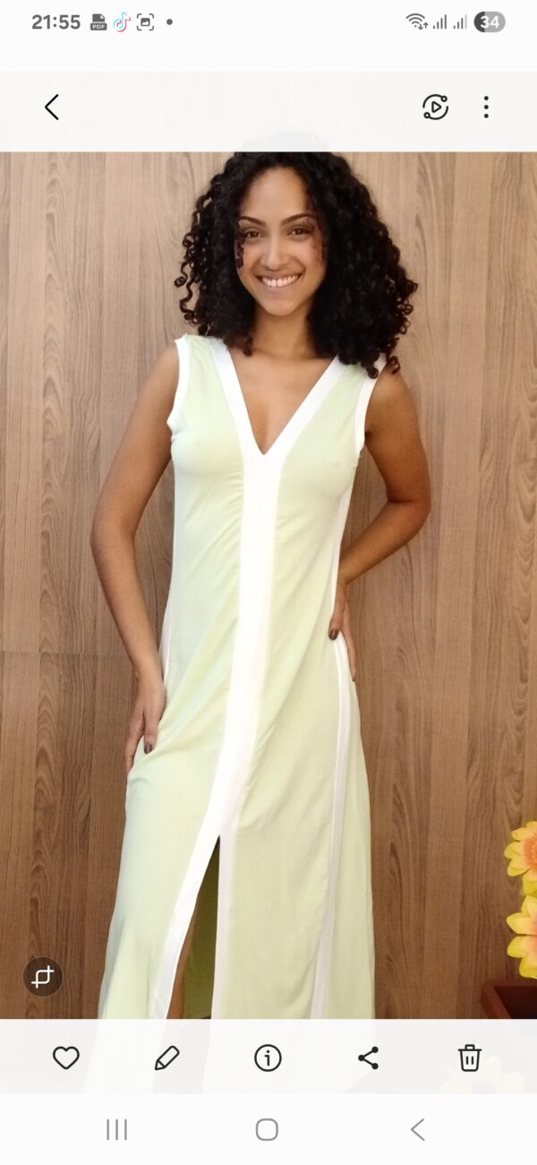 VESTIDO BICOLOR - Imagem 2